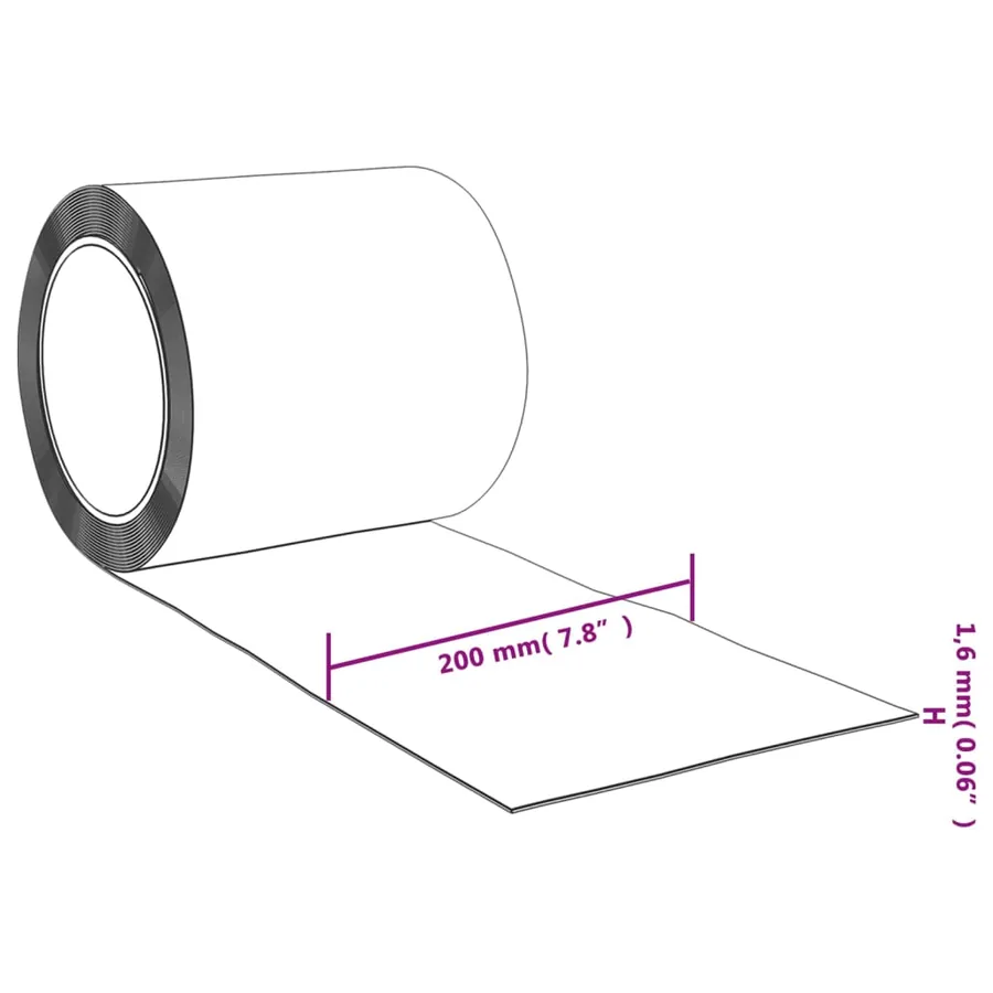 Rideau de porte transparent 200 mmx1,6 mm 50 m PVC - 7