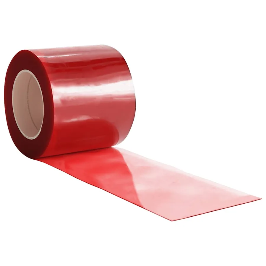 Rideau de porte rouge 200 mmx1,6 mm 25 m PVC - 4