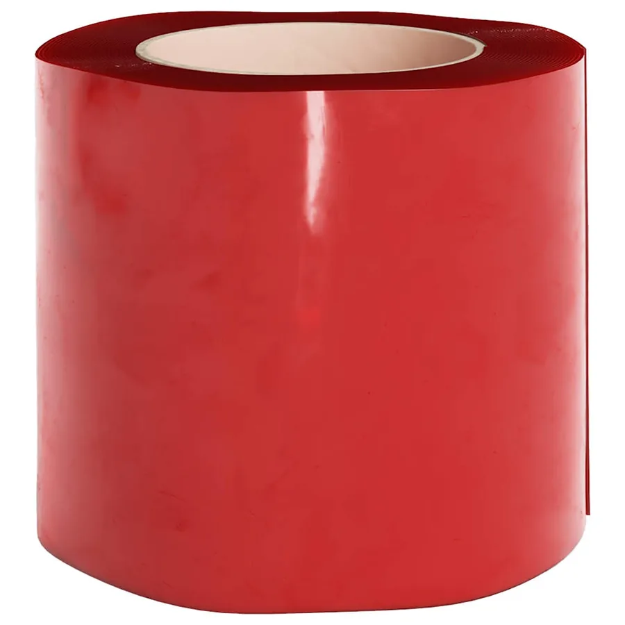 Rideau de porte rouge 200 mmx1,6 mm 25 m PVC - 5