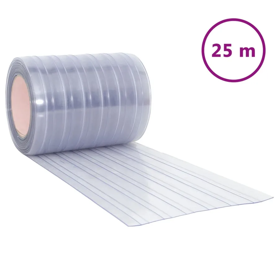Rideau de porte transparent 300 mmx2,6 mm 25 m PVC - 2