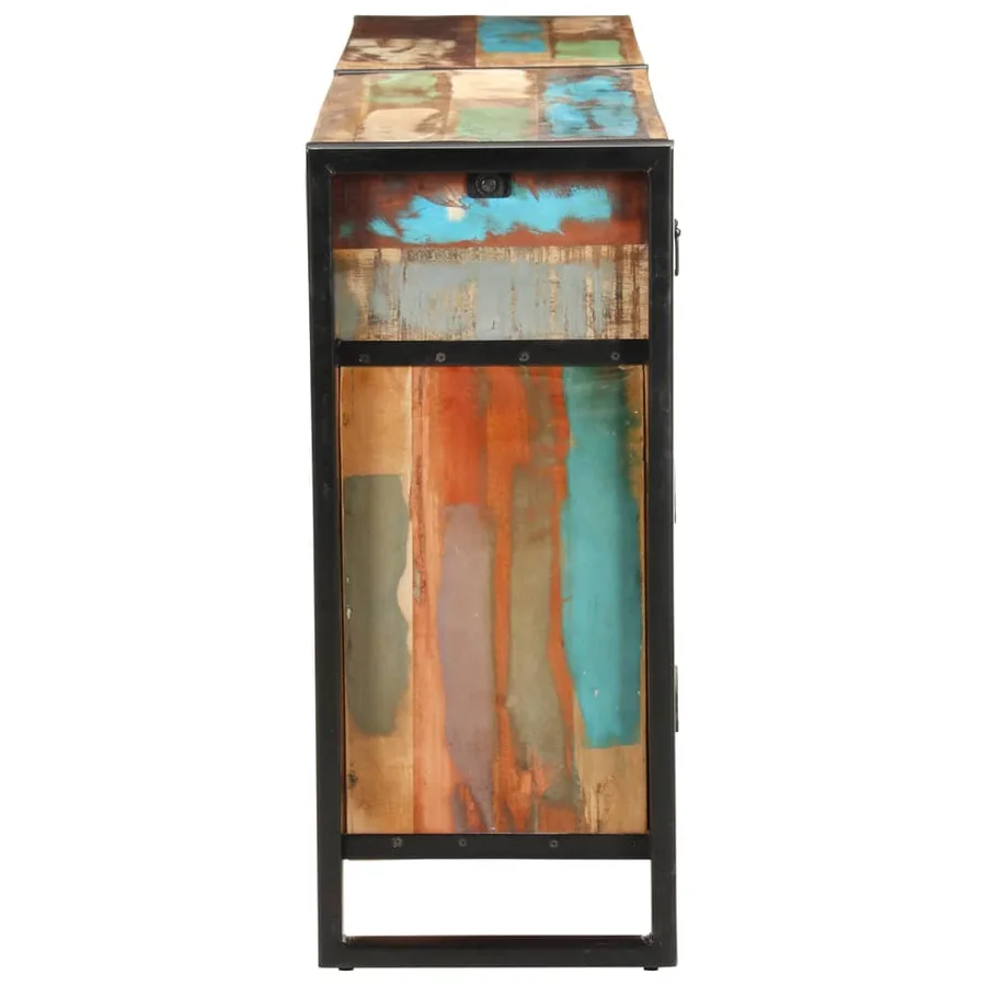 Buffet 172x35x80 cm Bois de récupération massif - 4