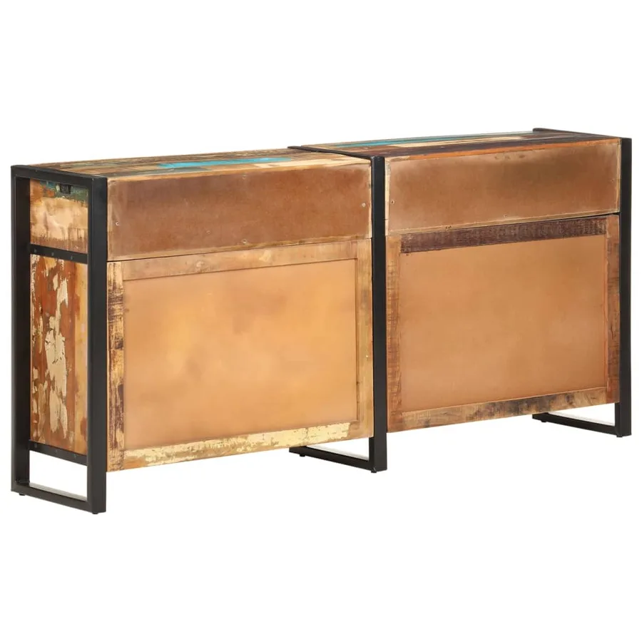 Buffet 172x35x80 cm Bois de récupération massif - 5