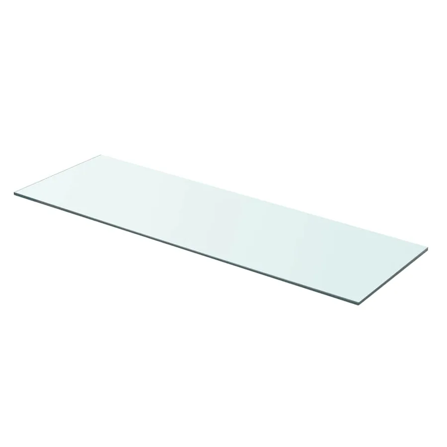 Panneaux d'étagère 2 pcs Verre Transparent 80 x 25 cm - 2