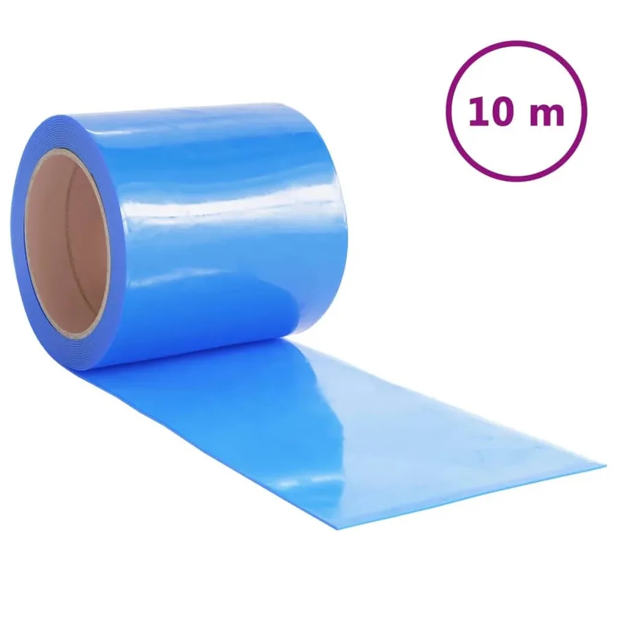 Rideau de porte bleu 200 mmx1,6 mm 10 m PVC - 2