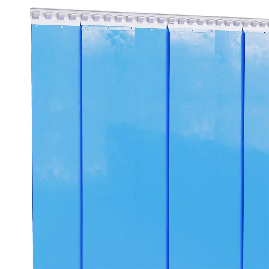 Rideau de porte bleu 200 mmx1,6 mm 10 m PVC - 3