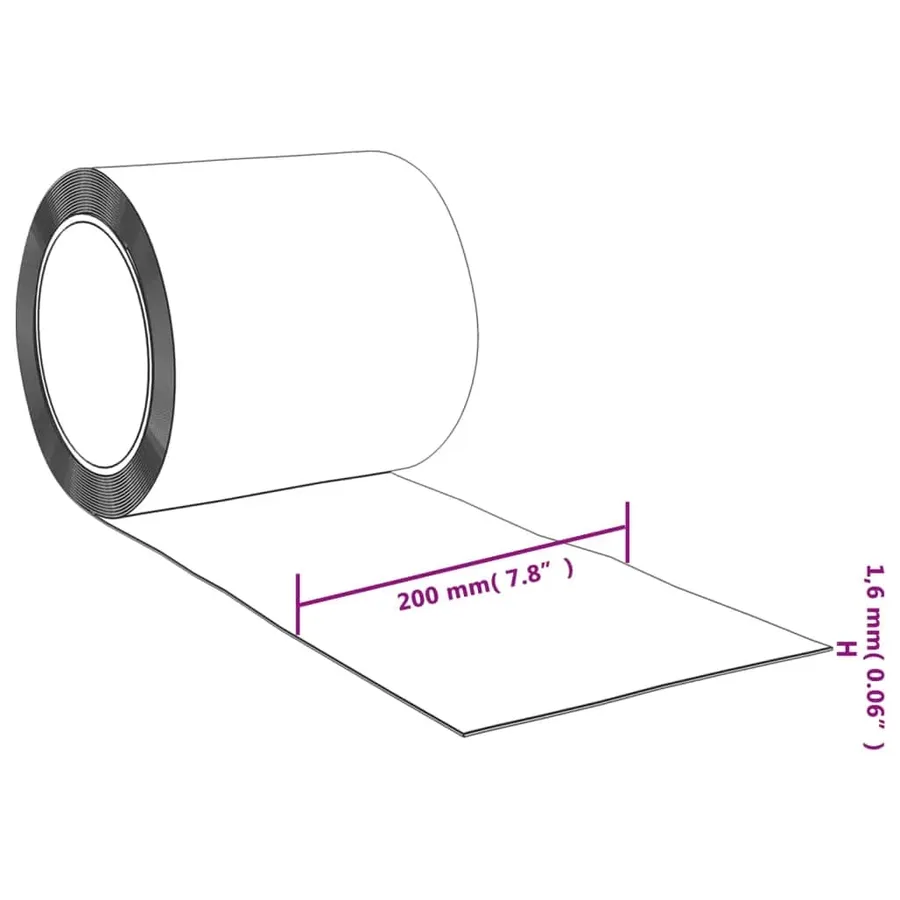 Rideau de porte bleu 200 mmx1,6 mm 10 m PVC - 7