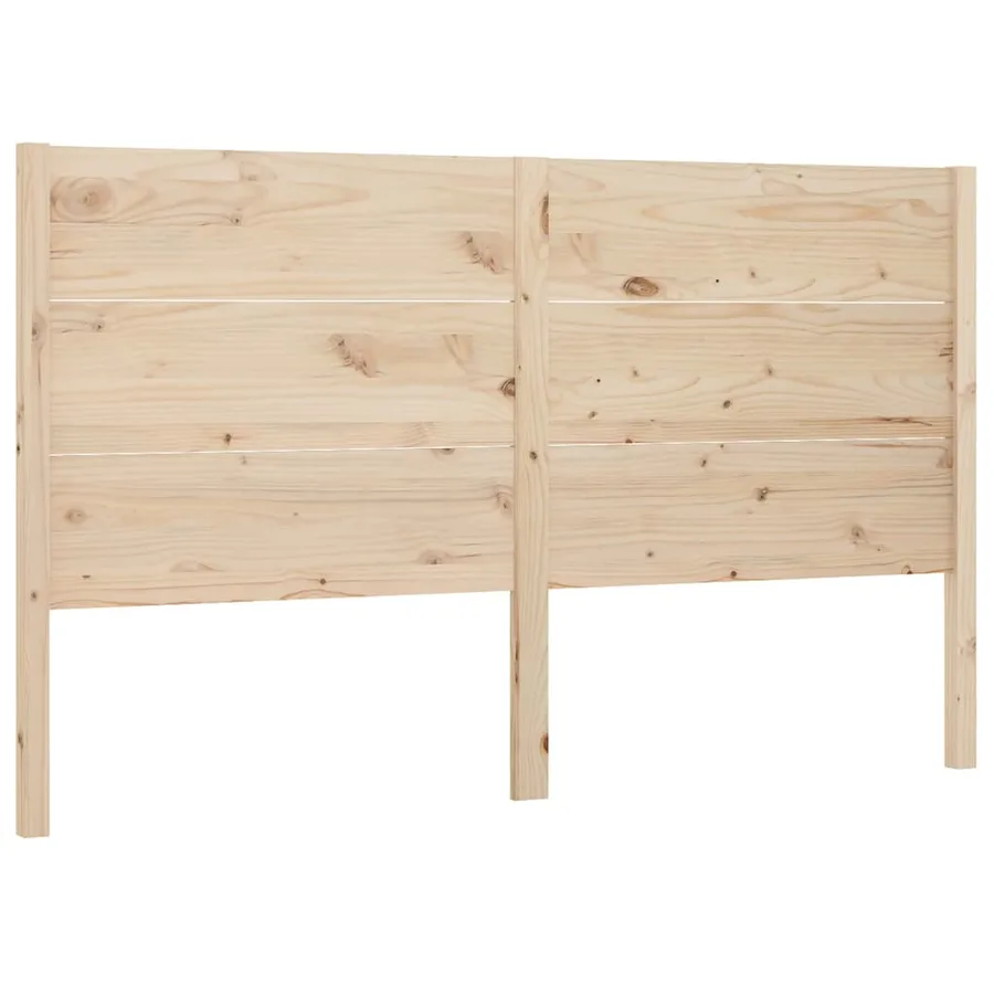 Tête de lit 206x4x100 cm Bois massif de pin - 2