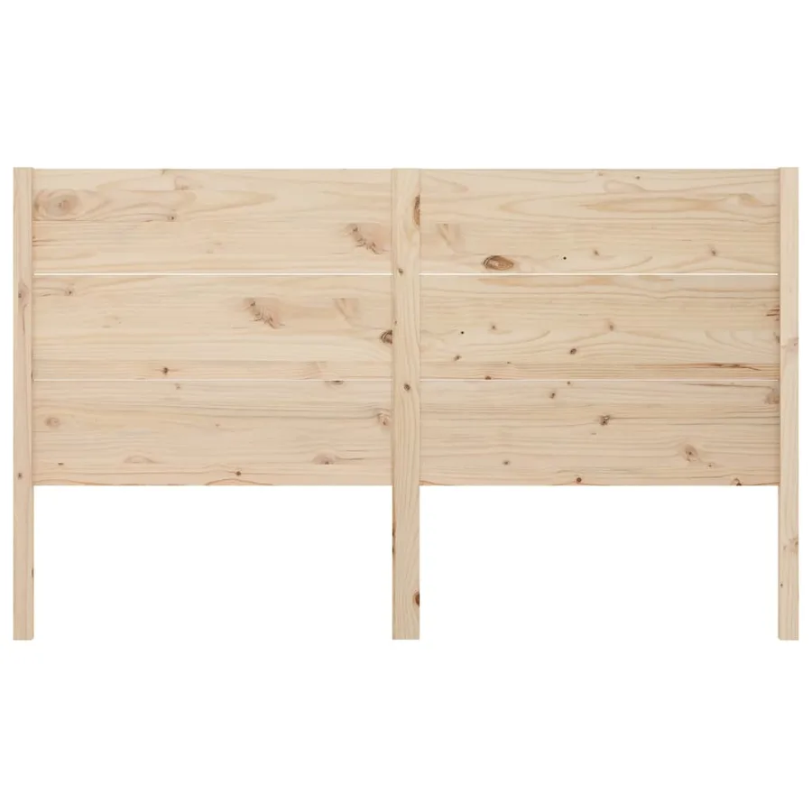 Tête de lit 206x4x100 cm Bois massif de pin - 3
