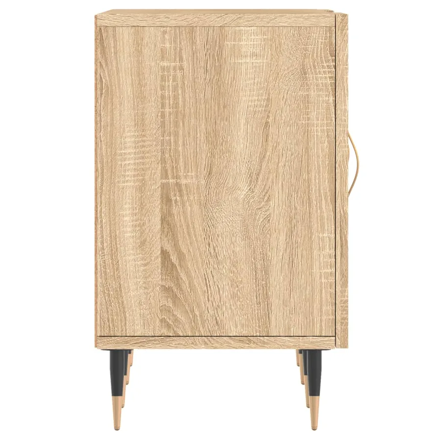 Meuble TV chêne sonoma 150x30x50 cm bois d'ingénierie - 7