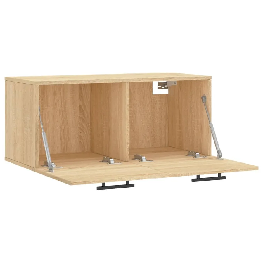 Armoire murale chêne sonoma 80x36,5x35 cm bois d'ingénierie - 6