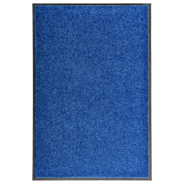 Paillasson lavable Bleu 60x90 cm