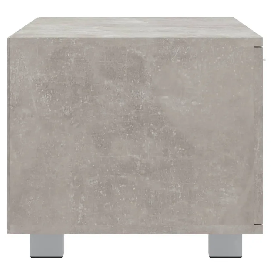 Meuble TV Gris béton 120x40,5x35 cm Bois d'ingénierie - 6