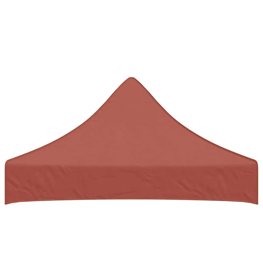 Toit de tente de réception 2x2 m Terre cuite 270 g/m² - 4