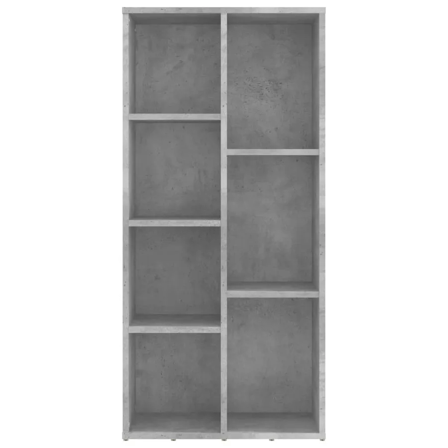 Bibliothèque Gris béton 50x25x106 cm Bois d’ingénierie - 4