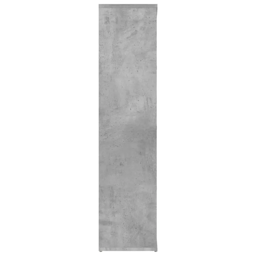 Bibliothèque Gris béton 50x25x106 cm Bois d’ingénierie - 5