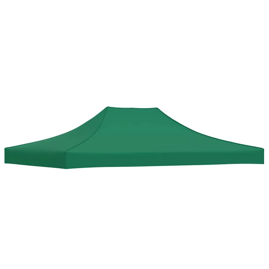 Toit de tente de réception 4,5x3 m Vert 270 g/m² - 2