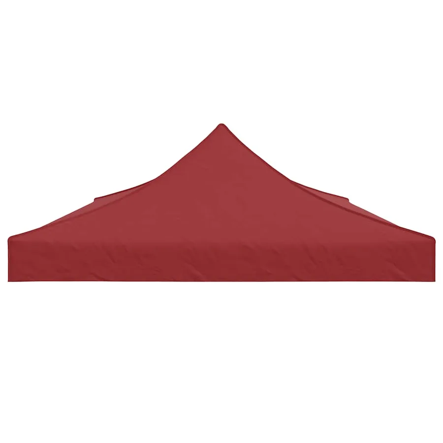 Toit de tente de réception 6x3 m Bordeaux 270 g/m² - 4