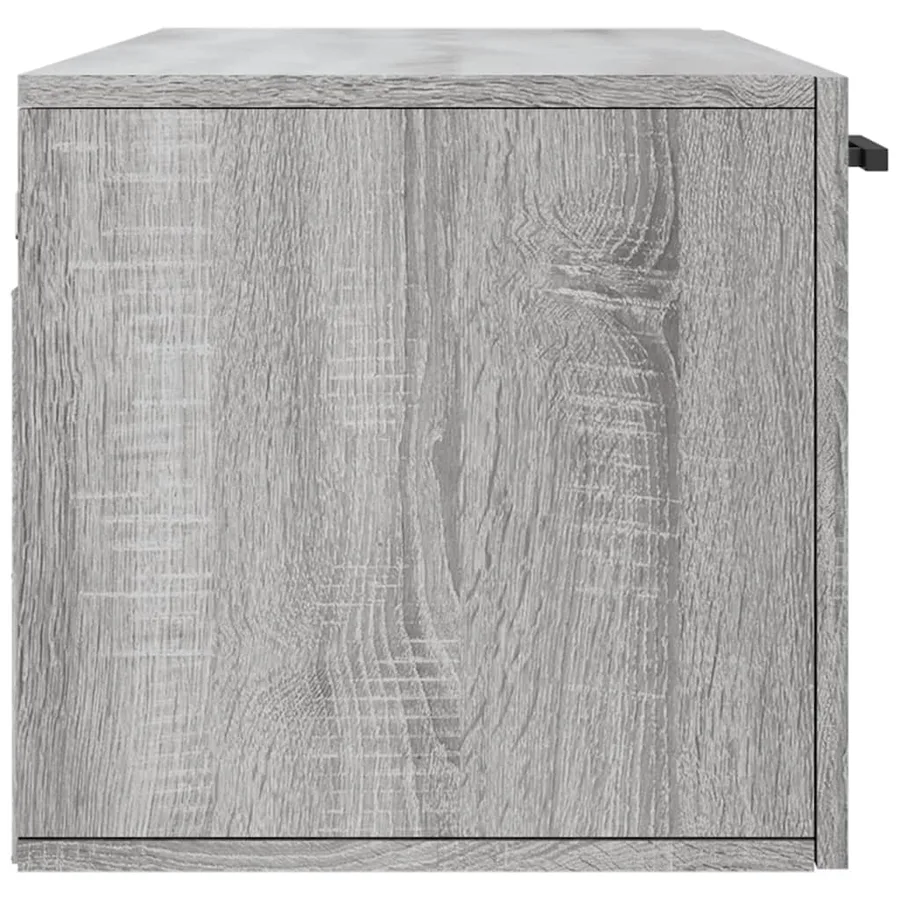 Armoire murale sonoma gris 100x36,5x35 cm bois d'ingénierie - 7