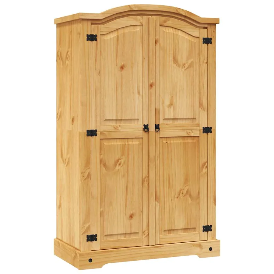 Garde-robe avec 2 portes Gamme Corona pin mexicain - 2