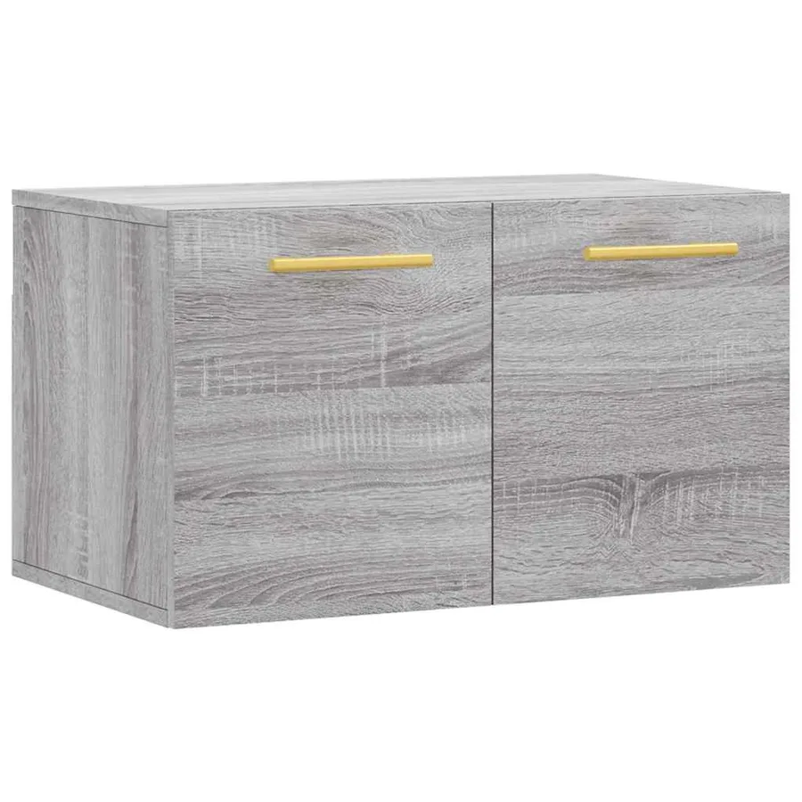 Armoire murale Sonoma gris 60x36,5x35 cm Bois d'ingénierie - 2