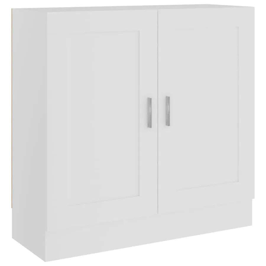 Bibliothèque Blanc 82,5x30,5x80 cm Bois d'ingénierie - 2