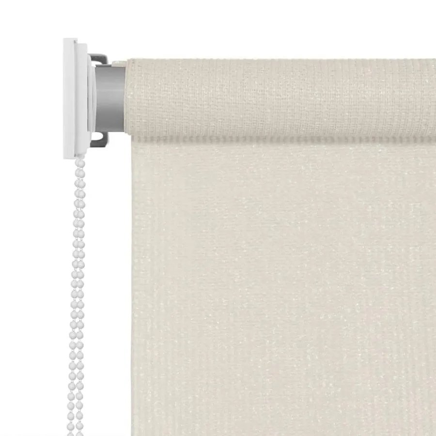 Store roulant d'extérieur 405 (l) x 230 (H) cm crème - 3