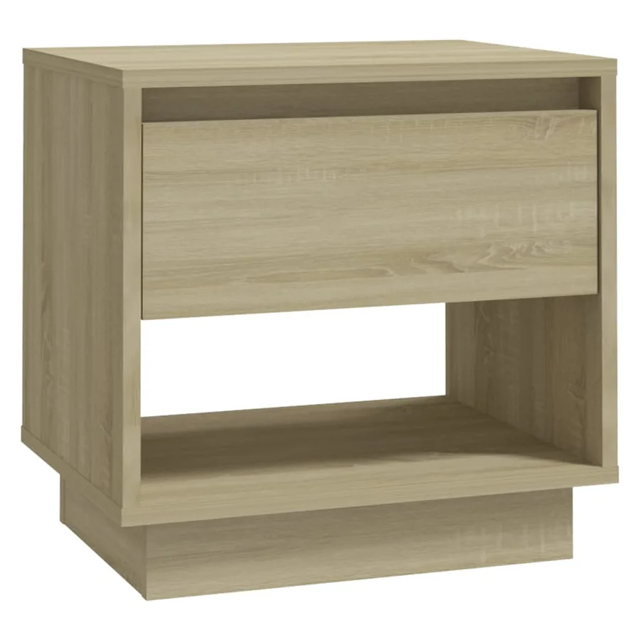 Table de chevet Chêne sonoma 45x34x44 cm bois d'ingénierie - 2