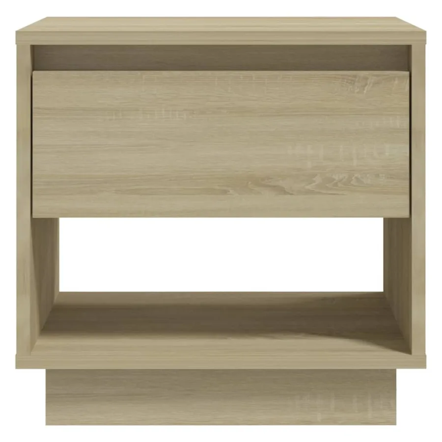 Table de chevet Chêne sonoma 45x34x44 cm bois d'ingénierie - 4