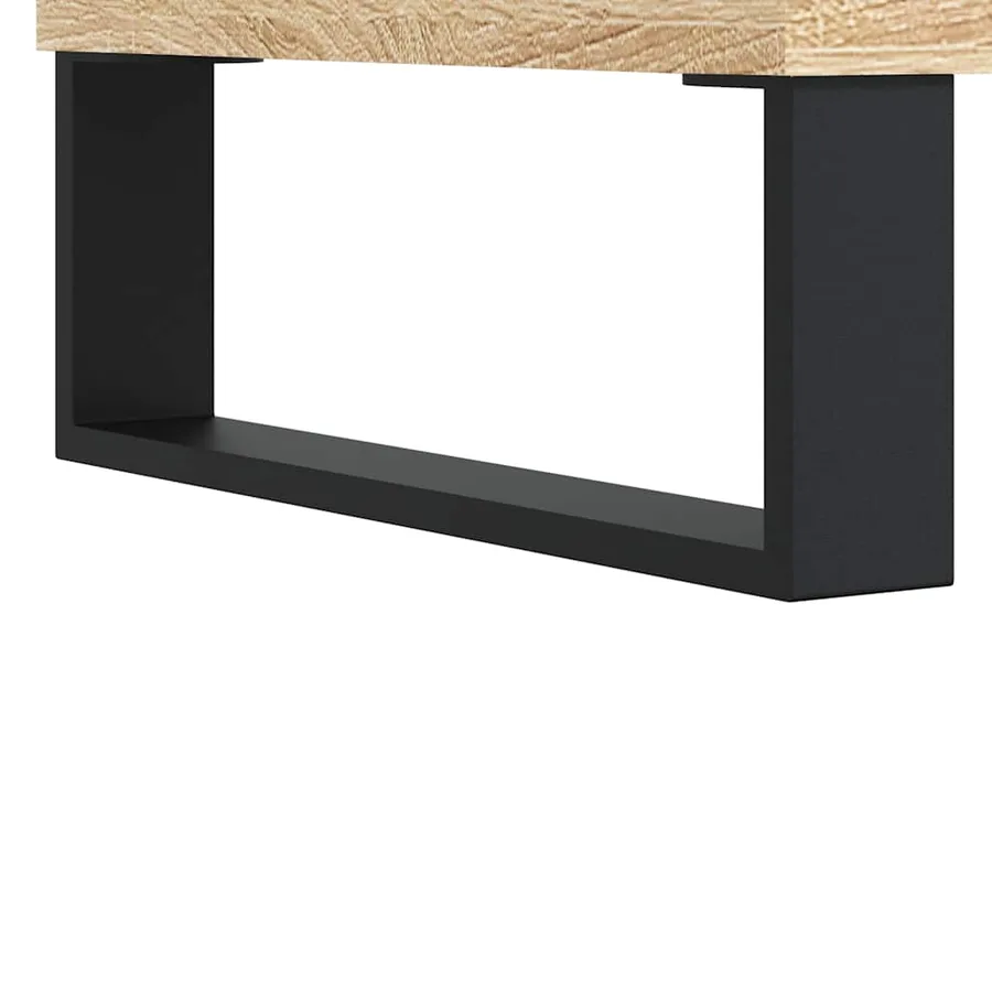 Buffet chêne sonoma 100x36x60 cm bois d'ingénierie - 11
