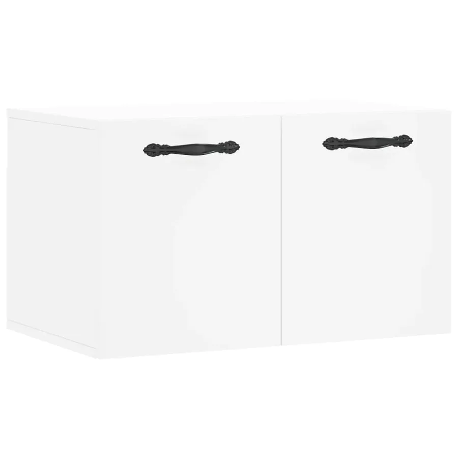 Armoire murale Blanc 60x36,5x35 cm Bois d'ingénierie - 2