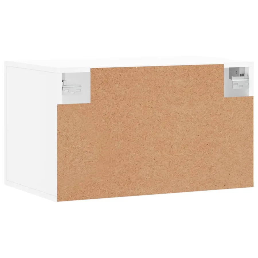 Armoire murale Blanc 60x36,5x35 cm Bois d'ingénierie - 5