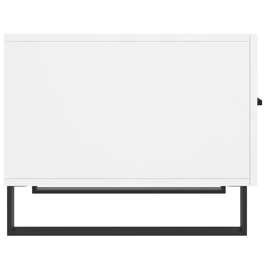 Tables basses 2 pcs blanc 50x50x40 cm bois d'ingénierie - 8