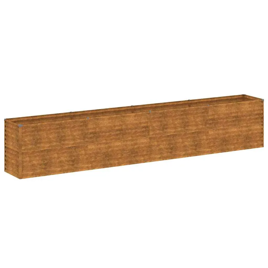 Jardinière surélevée 385 x 50 x 69 cm Acier Corten - 2