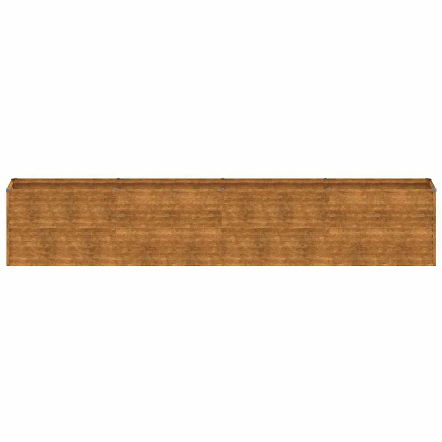 Jardinière surélevée 385 x 50 x 69 cm Acier Corten - 4