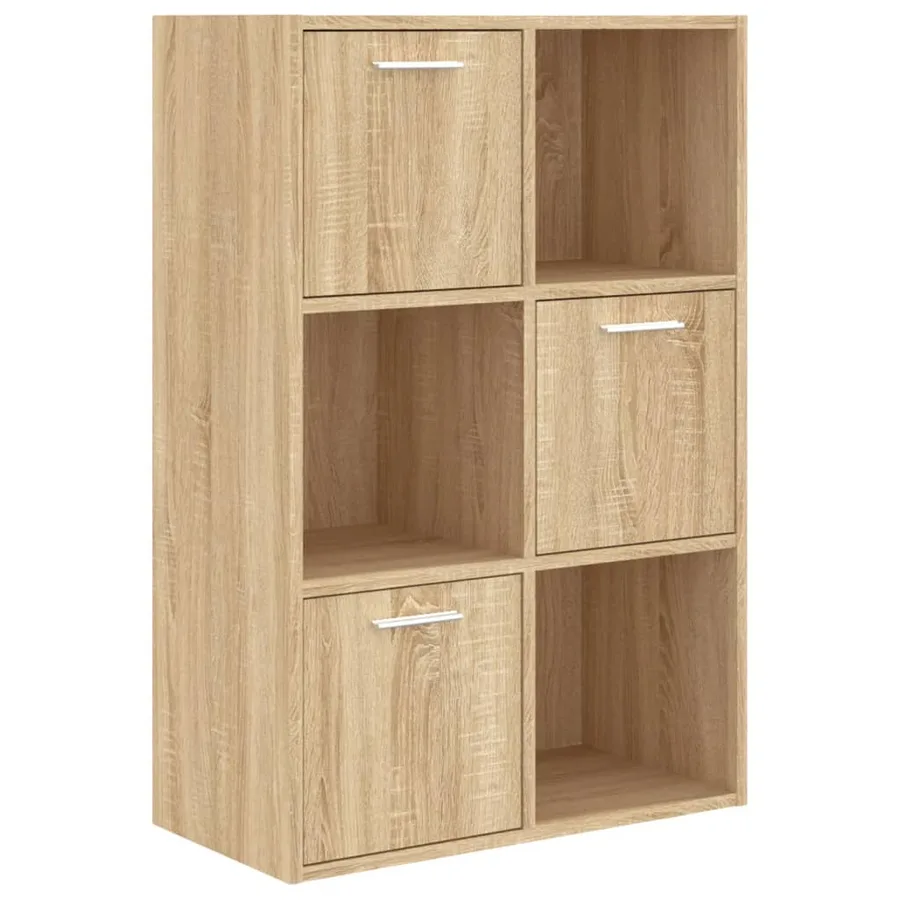 Armoire de rangement Chêne sonoma 60x29,5x90 cm Bois ingénierie - 2