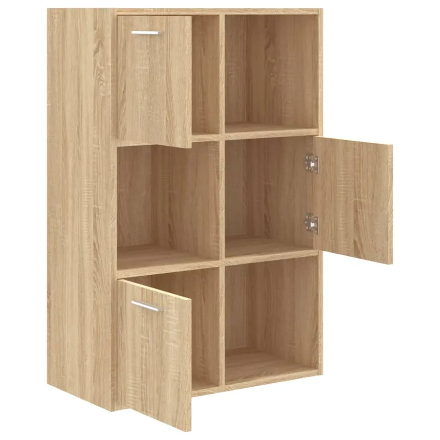 Armoire de rangement Chêne sonoma 60x29,5x90 cm Bois ingénierie - 7