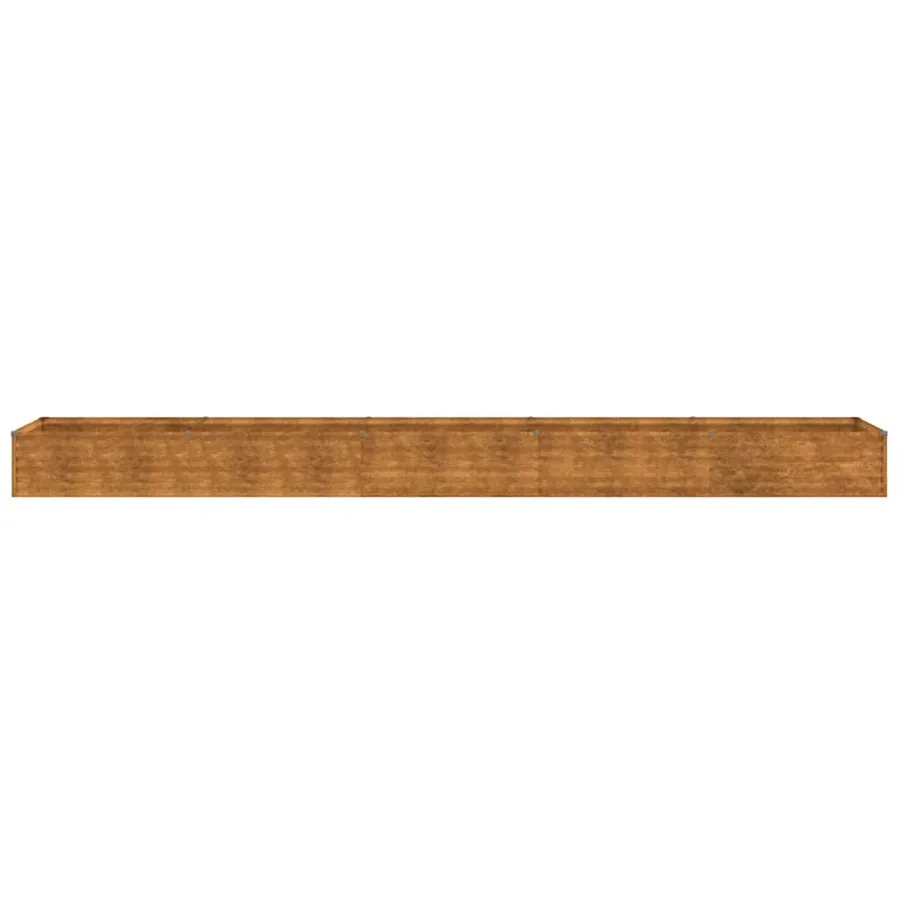Jardinière surélevée 482 x 50 x 36 cm Acier Corten - 4