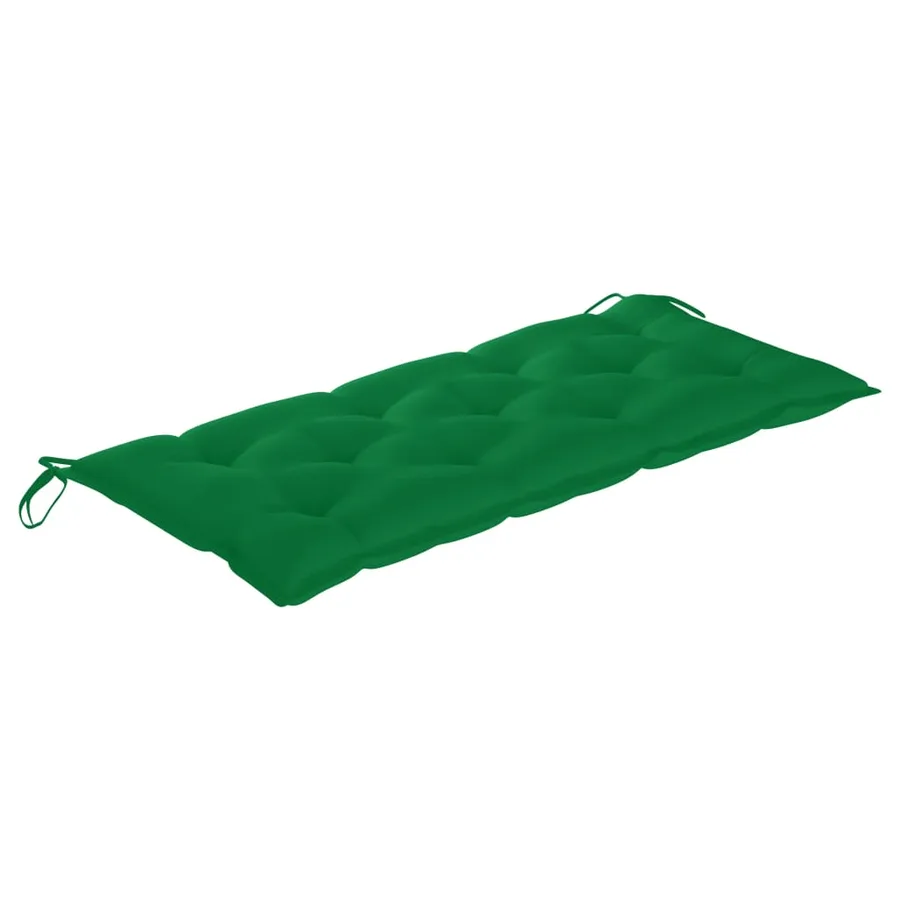 Banc de jardin avec coussin 120 cm Bambou - 6