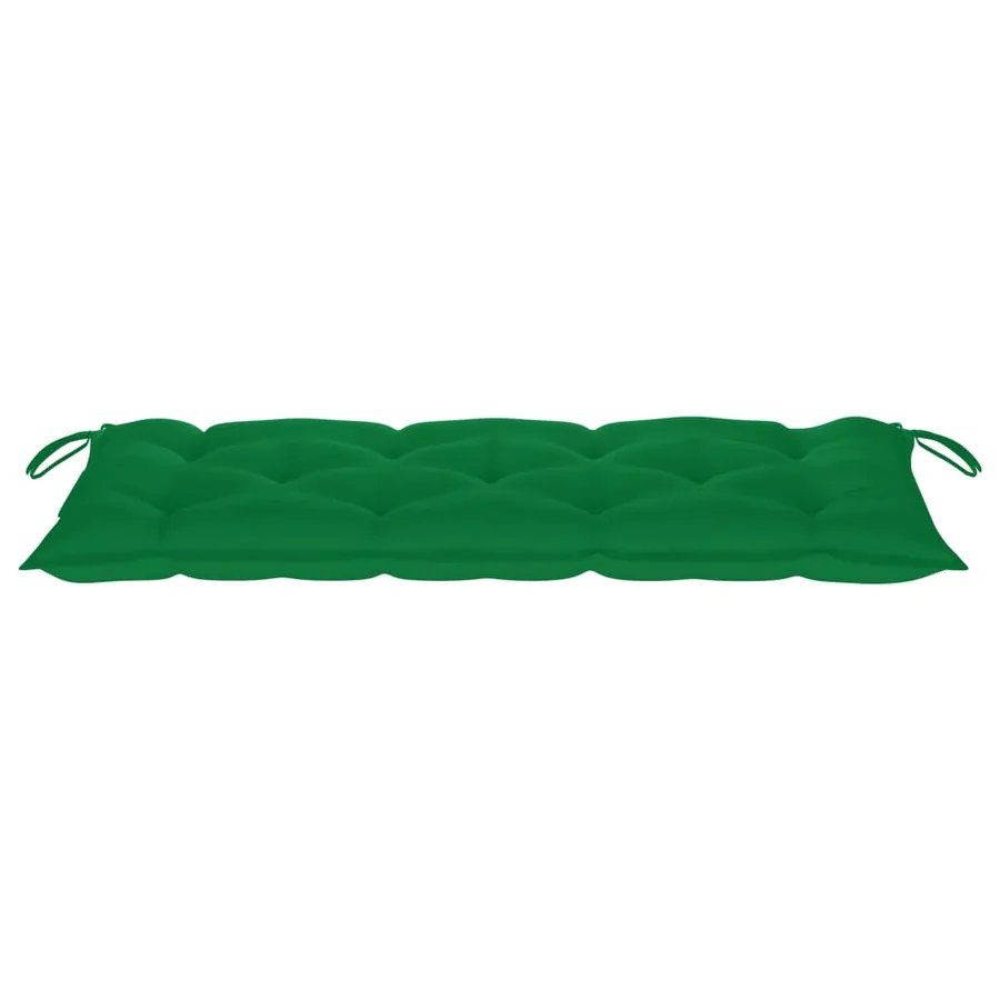 Banc de jardin avec coussin 120 cm Bambou - 7