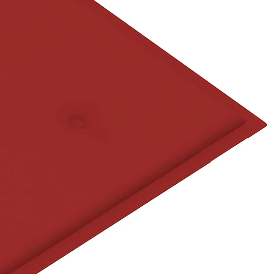 Banc de jardin avec coussin 120 cm Bambou - 7