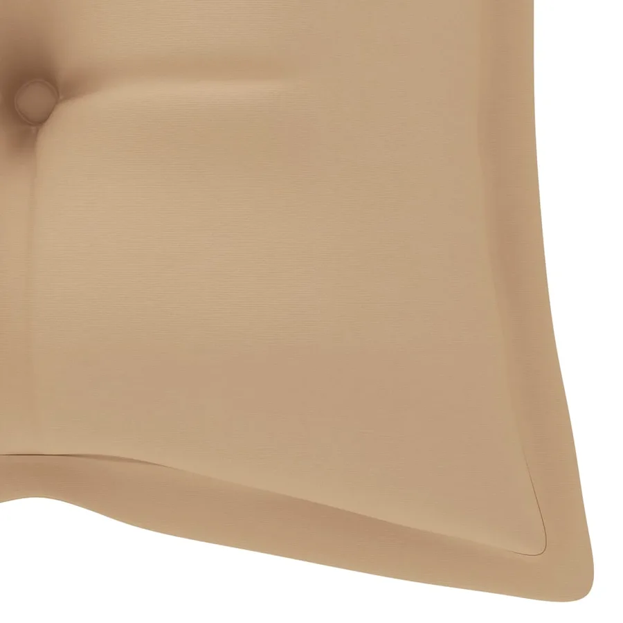 Banc de jardin avec coussin 120 cm Bambou - 9