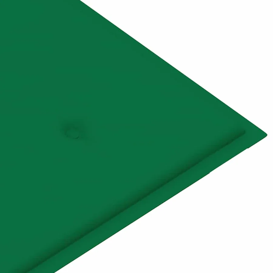Banc de jardin pliable avec coussin 118 cm Bambou - 7