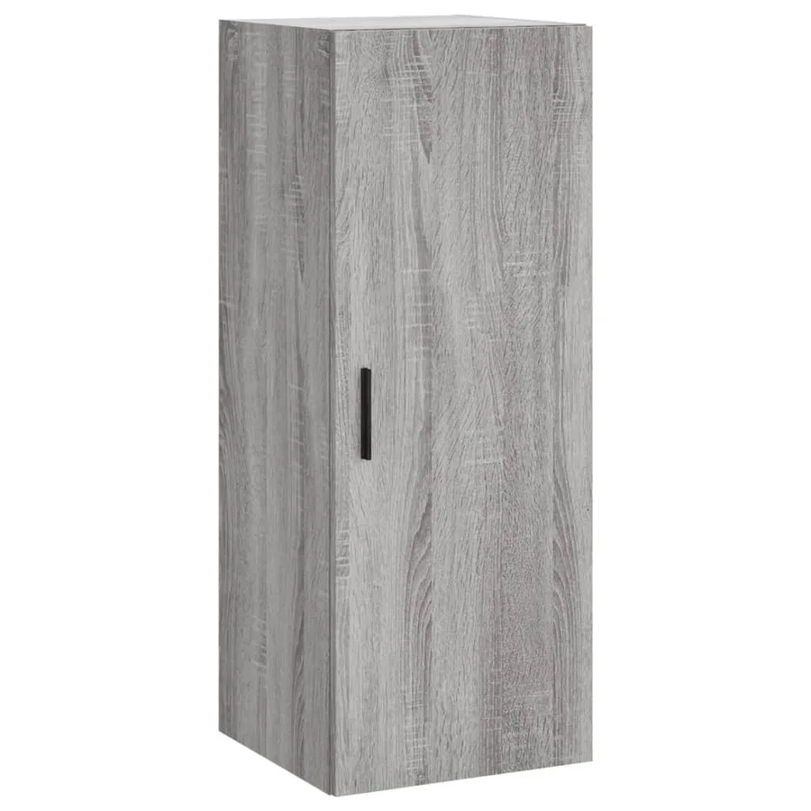 Armoire murale sonoma gris 34,5x34x90 cm - 2