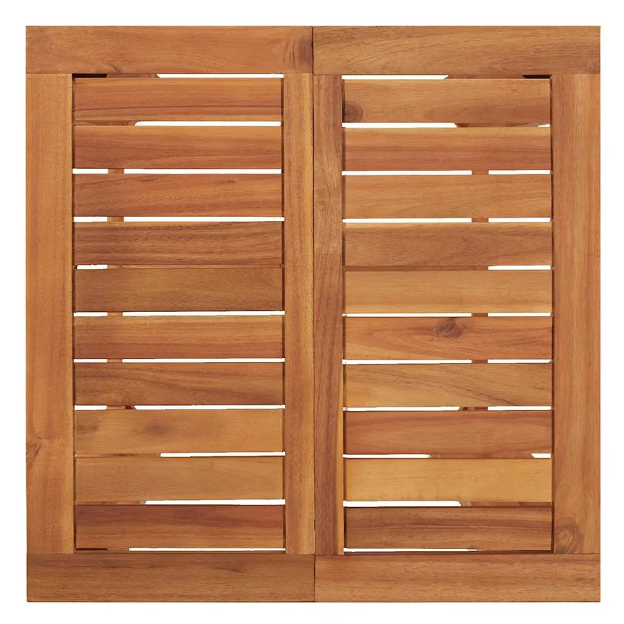 Ensemble de bar de jardin 3 pcs bois d'acacia solide - 7