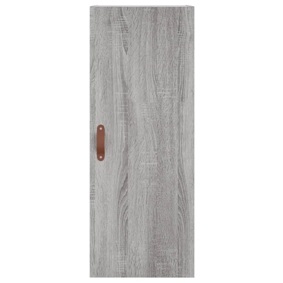 Armoire murale sonoma gris 34,5x34x90 cm - 6
