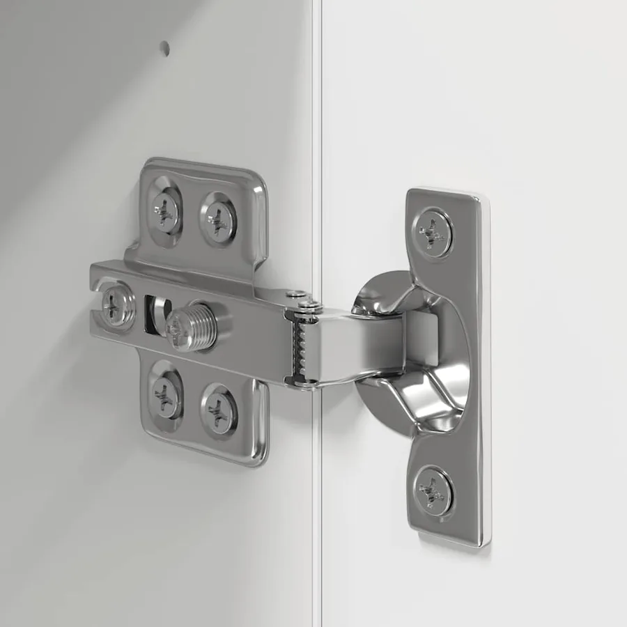 Ensemble de meubles TV 4 pcs Blanc Bois d'ingénierie - 8