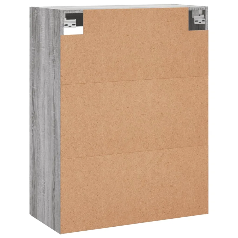 Armoires murales 2 pcs sonoma gris bois d'ingénierie - 8