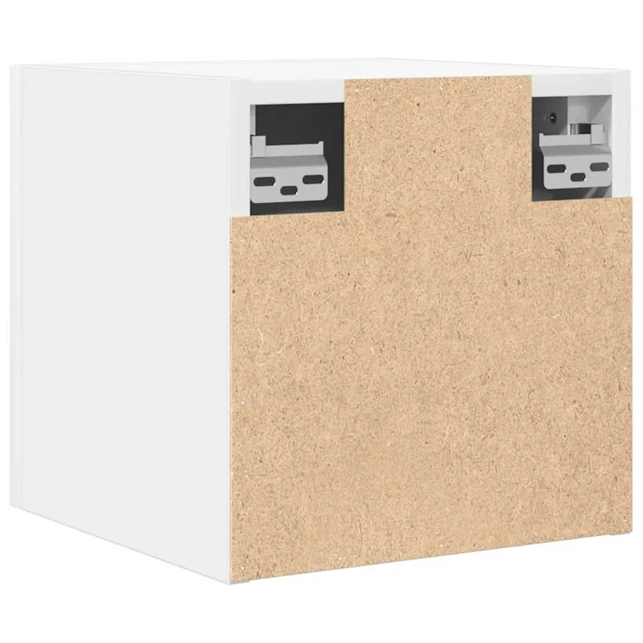 Meubles TV muraux 4 pcs Blanc 30,5x30x30 cm - 6