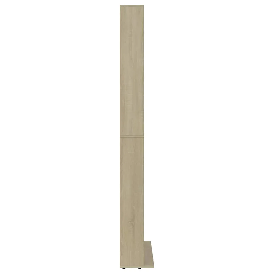 Armoire à CD Chêne sonoma 102x23x177,5 cm Bois d'ingénierie - 4