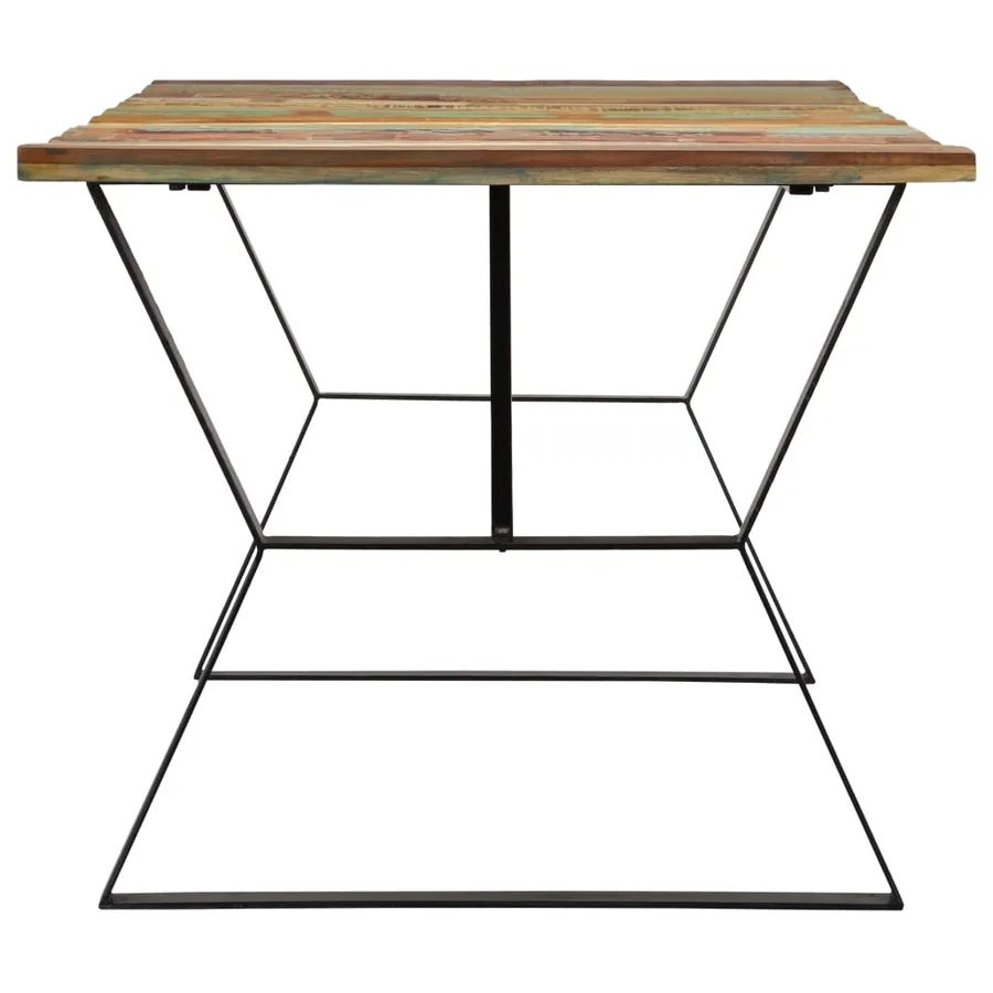 Table de salle à manger 180x90x76cm Bois de récupération solide - 3